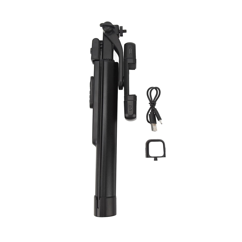 Selfie Stick Bluetooth Techsuit K30S, Univerzální, Černý