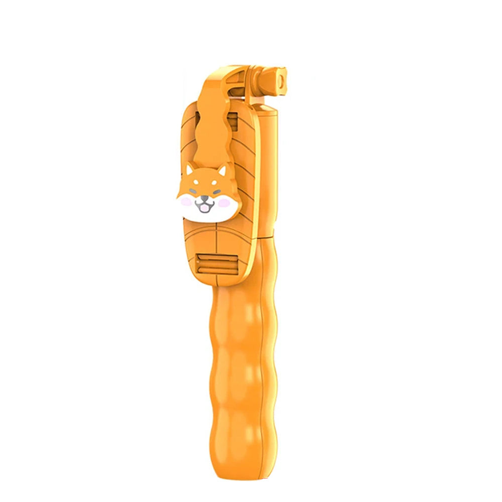 Selfie Stick Bluetooth Techsuit KT01, Univerzální, Oranžový