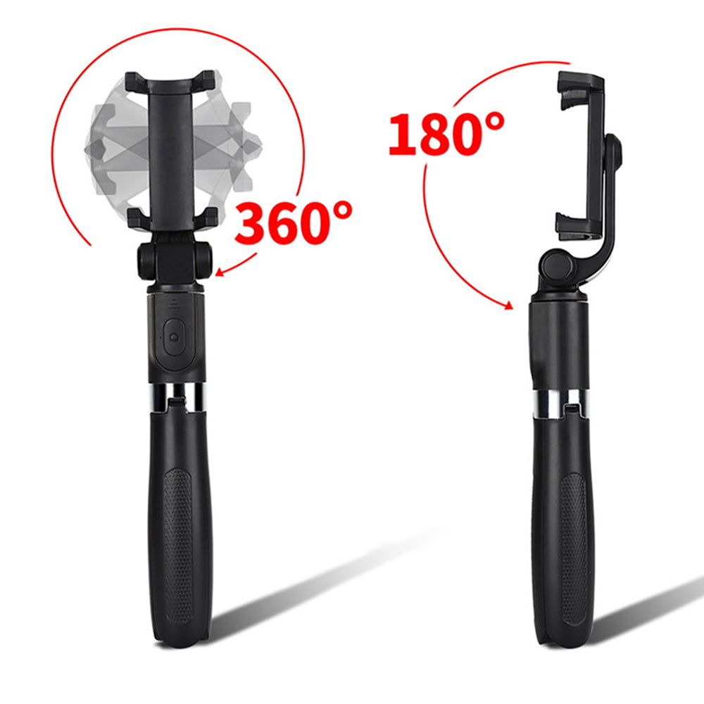 Selfie Stick Bluetooth Techsuit L01s, Univerzální, Černý
