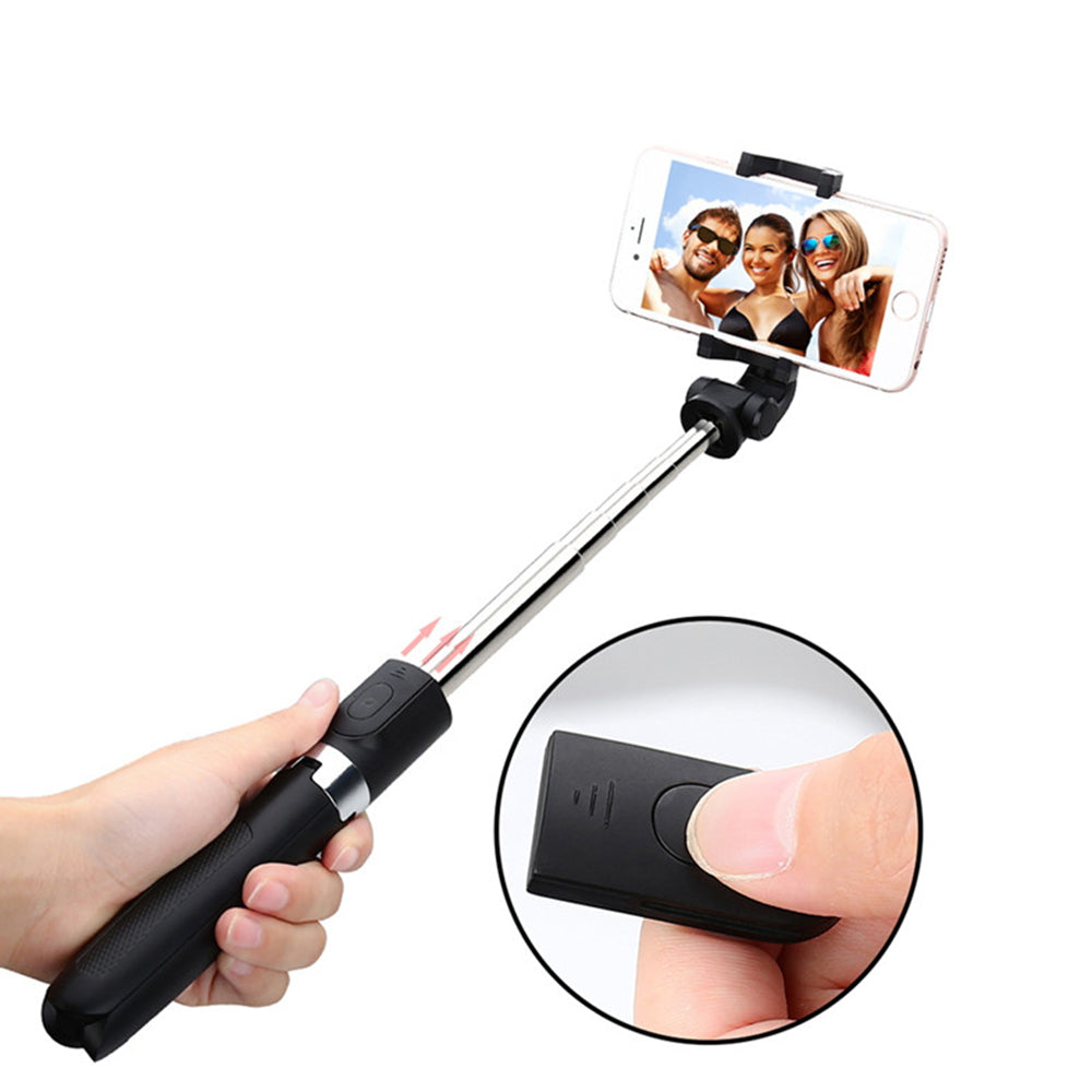 Selfie Stick Bluetooth Techsuit L01s, Univerzální, Černý