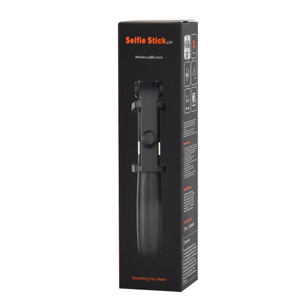 Selfie Stick Bluetooth Techsuit L01s, Univerzální, Černý