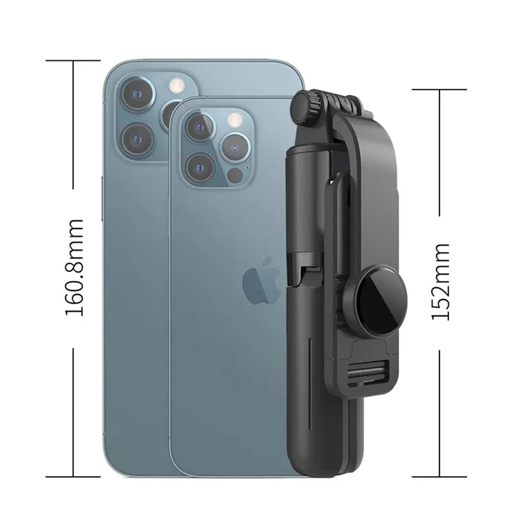 Selfie Stick Bluetooth Techsuit L11, Univerzální, Černý