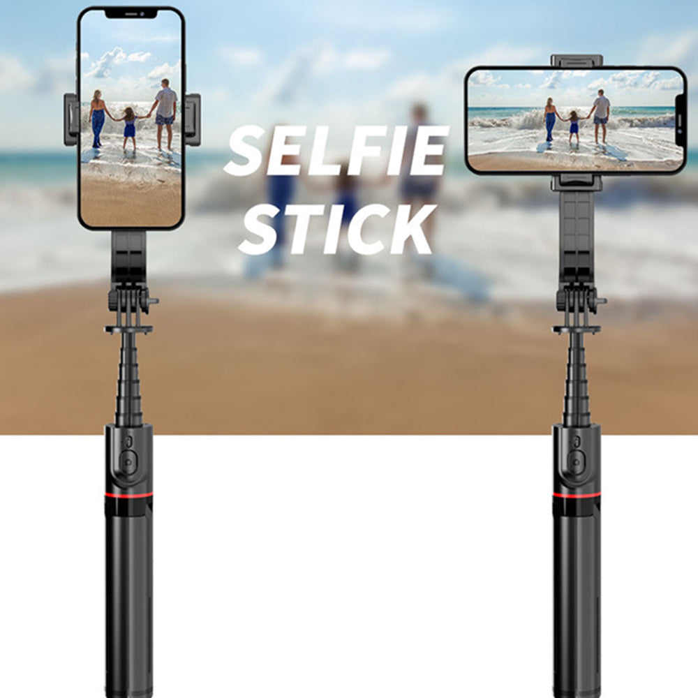 Selfie Stick Bluetooth Techsuit L12, Univerzální, Černý
