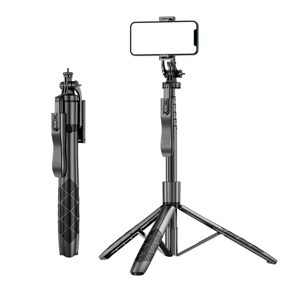 Selfie Stick Bluetooth Techsuit L16, Univerzální, Černý