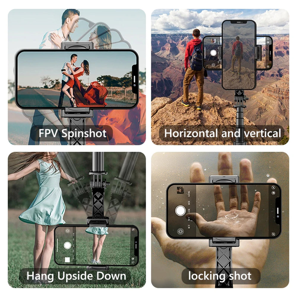 Selfie Stick Bluetooth Techsuit L19, Univerzální, Černý