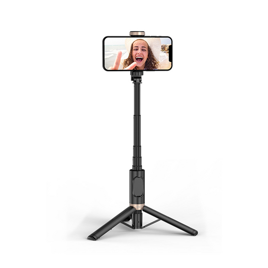 Selfie Stick Bluetooth XO Design SS14, Univerzální, Černý