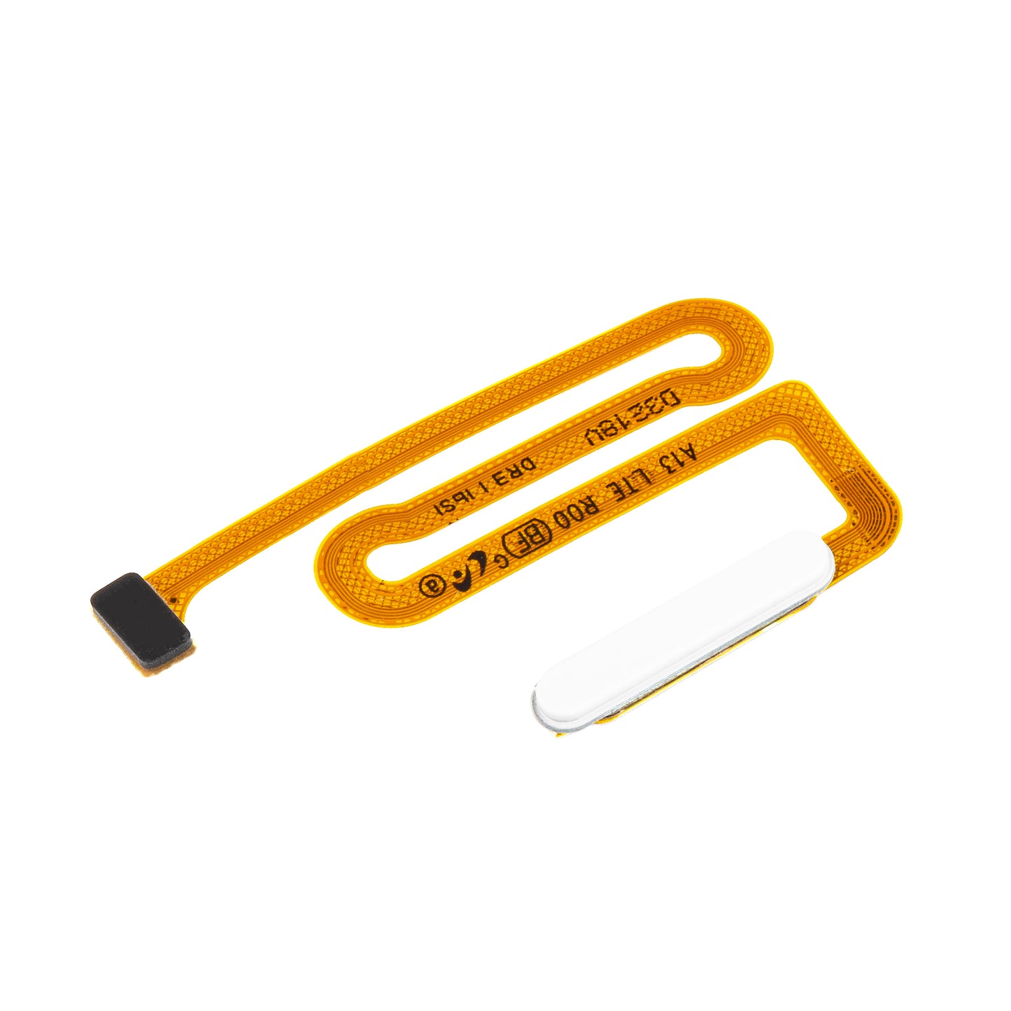 Senzor otisku prstu Samsung Galaxy A13 A135, s páskou, bílý, servisní balíček GH96-15035D