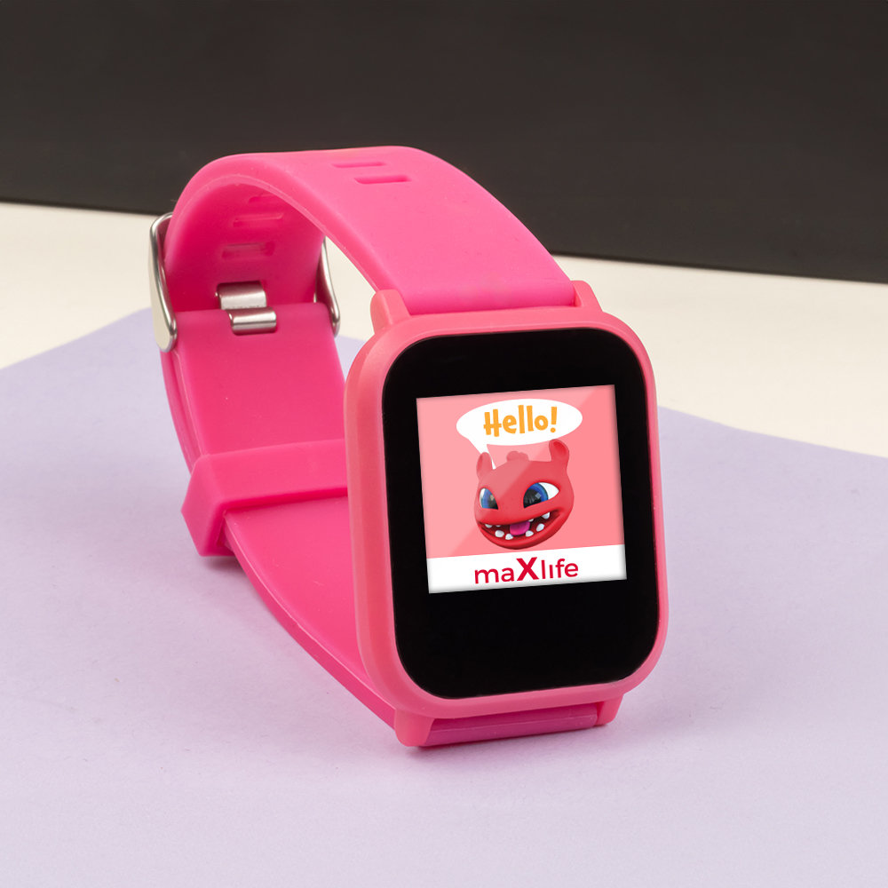 Chytré hodinky MaXlife Kids MXSW-200, růžové