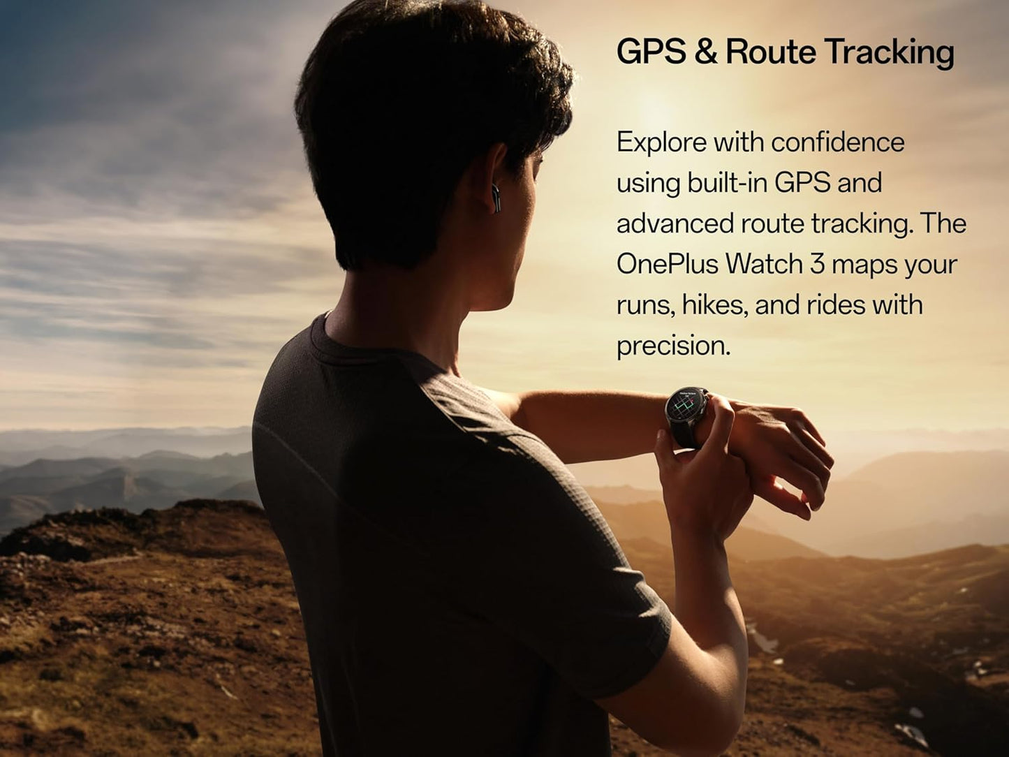 Chytré hodinky OnePlus Watch 3, 46mm, Zelené, Znovu zabalené 5491100341