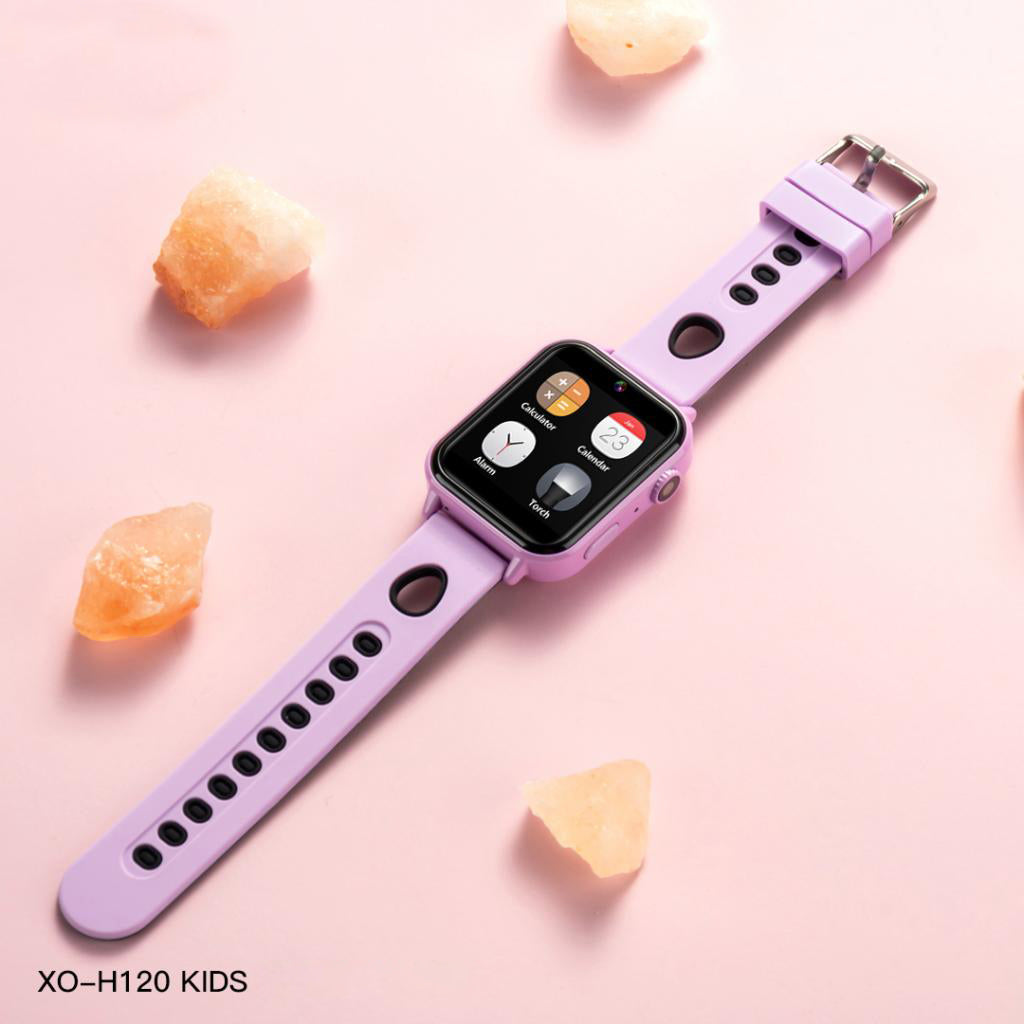 Smartwatch XO Design Kids H120, Fialová