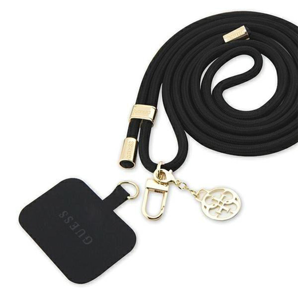 Šňůrka na telefon Guess CBDY 4G Charm, Černá