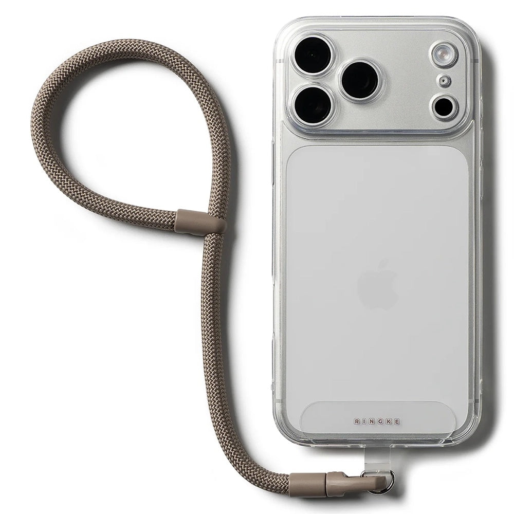 Šňůrka na telefon Ringke Link Flow P-Type, Hnědá