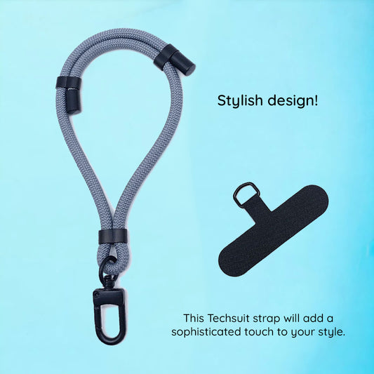 Šňůra na telefon Techsuit RWS1-50-62, tmavě oranžová