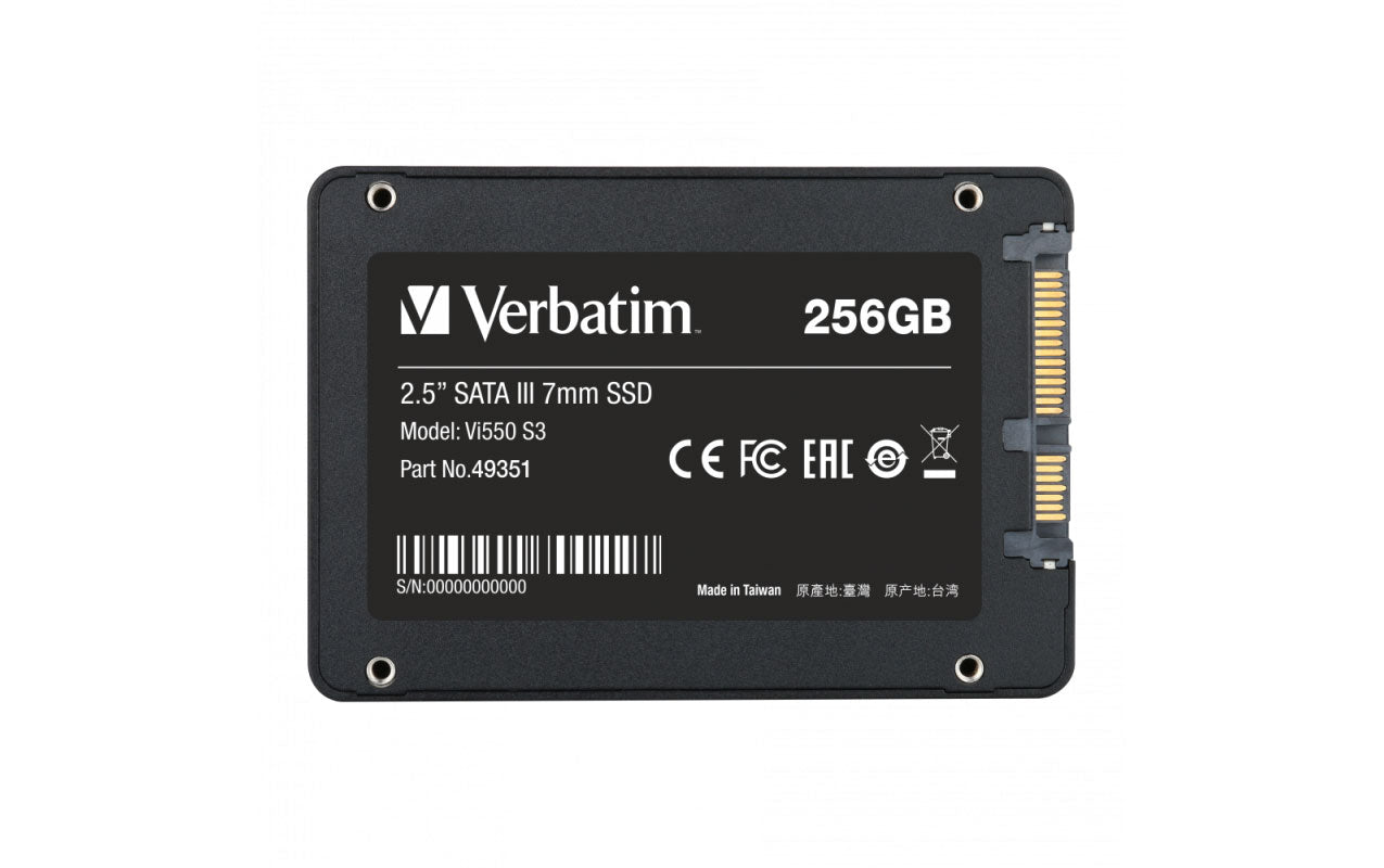 Solid State Drive (SSD) Verbatim VI550 S3, 256GB, 2.5inch, SATA III 49351