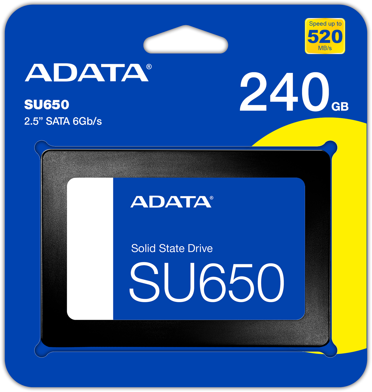 Solid State Drive (SSD) Adata SU650, 240GB, 2.5inch, SATA III ASU650SS-240GT-R