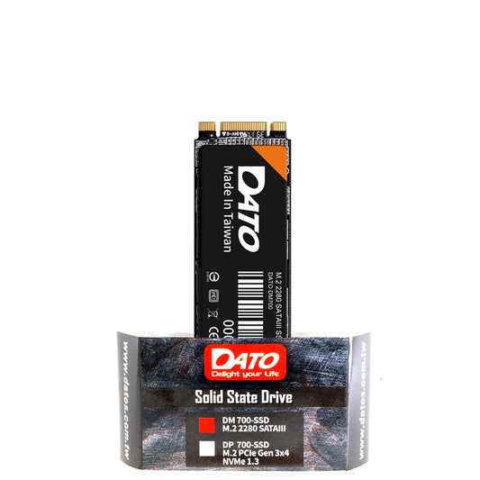 Solid State Drive (SSD) Dato, SATA III NGFF M.2 2280, 4TB, Black DM700SSD-4TB