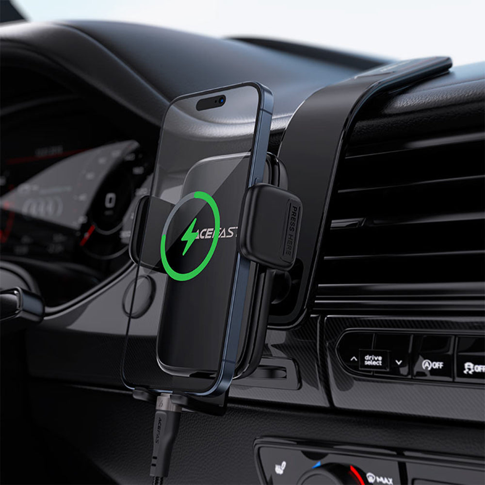 Auto držák Acefast D28, 4.5inch - 6.7inch, Černý