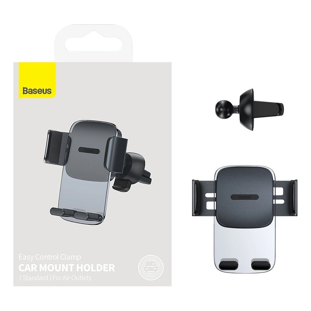 Auto držák Baseus, 4.7inch - 6.7inch, Černý SUYK000101