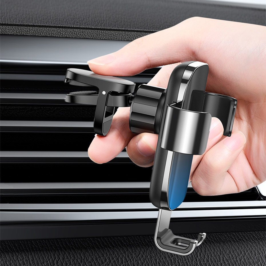 Auto držák Baseus Glaze Gravity, 4.7inch - 6.5inch, Černý SUYL-LG01