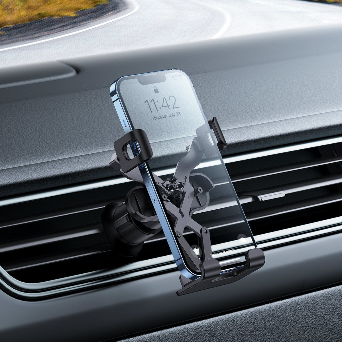 Baseus Gravity Car Mount, univerzální, černý SUWXX01010001