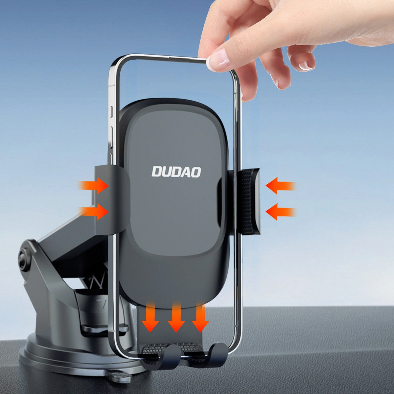 Auto držák Dudao F5N+, Univerzální, Černý
