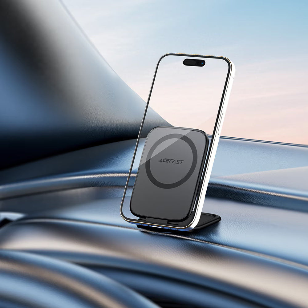 Magnetický držák do auta Acefast E46, univerzální, černý