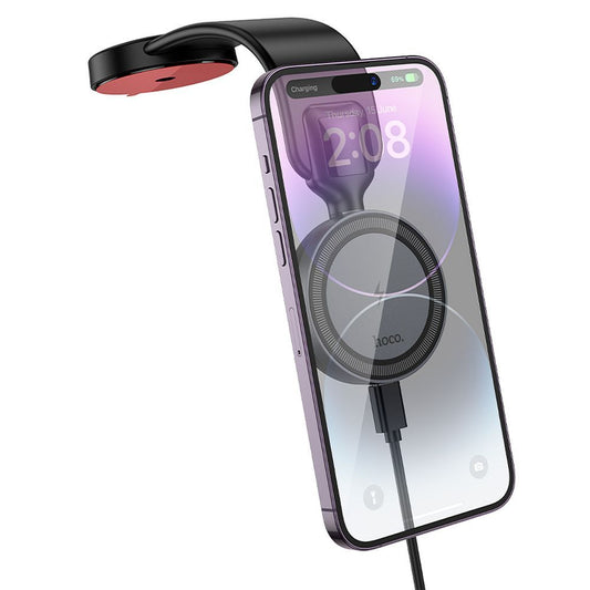 Bezdrátová autonabíječka HOCO HW29, 15W, 1.67A, Černá