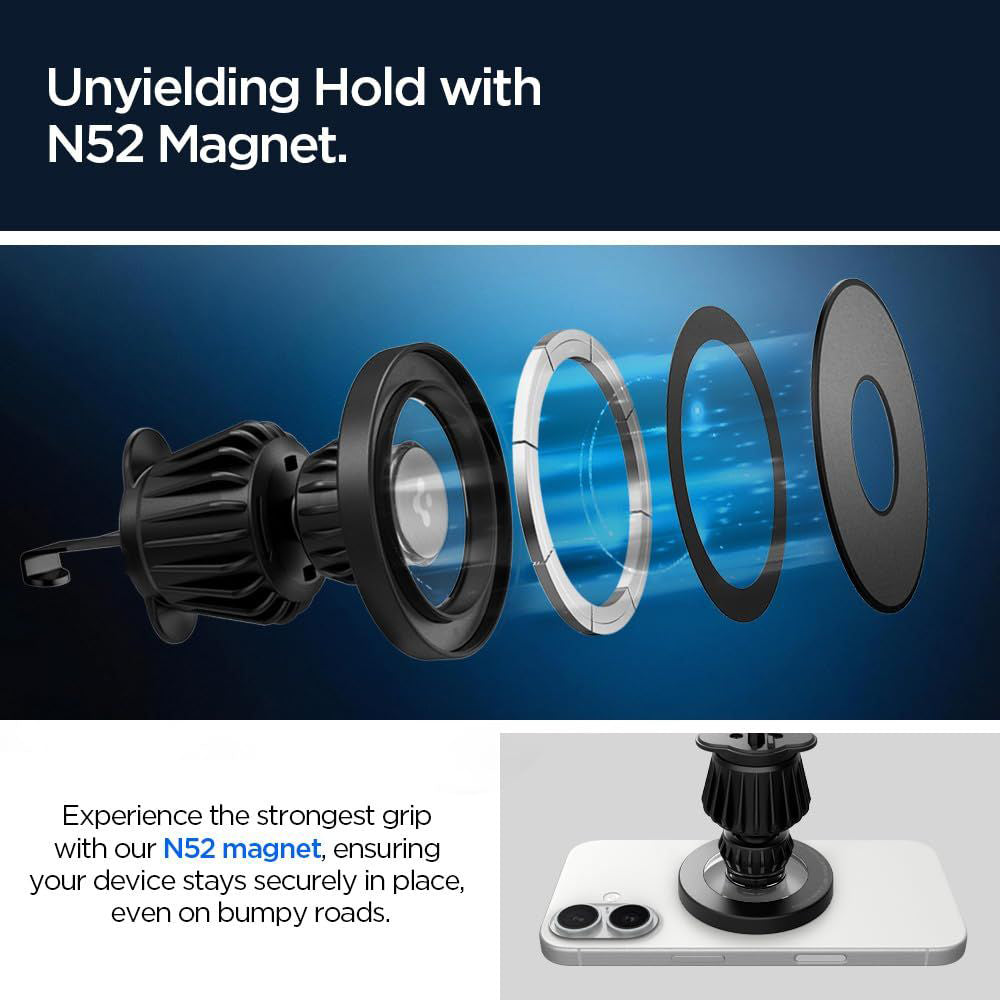 Magnetický Auto Držák Spigen MFT13, Univerzální, Černý ACP08315