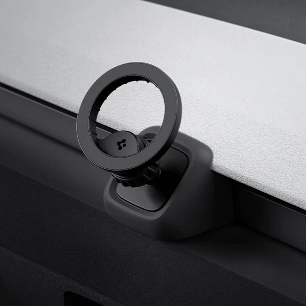 Magnetický držák do auta Spigen TAM100 pro Tesla Y Juniper / 3 Highland, černý