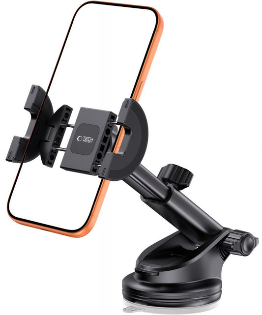 Magnetický držák do auta Tech-Protect N62 2v1, Univerzální, Černý