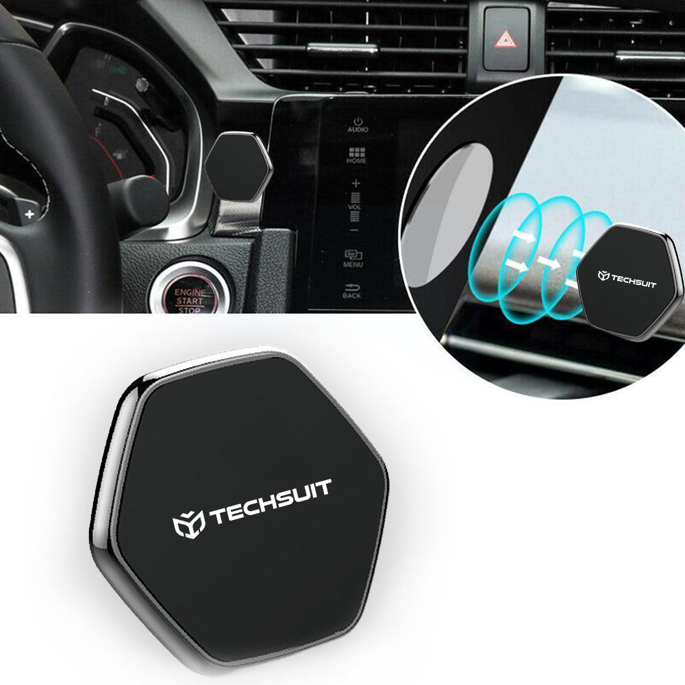 Magnetický auto držák Techsuit HOLD210-C, Univerzální, Černý