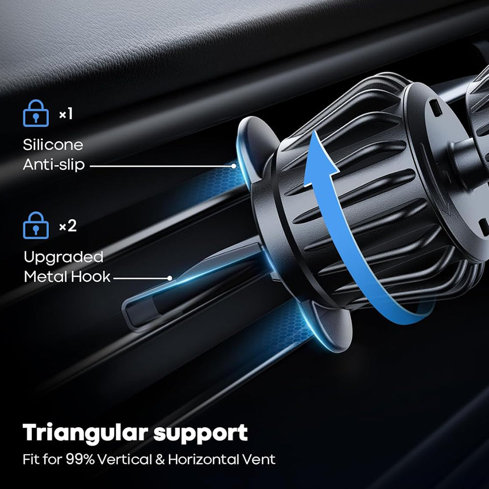 Magnetický Auto Držák Techsuit S1, Univerzální, Černý