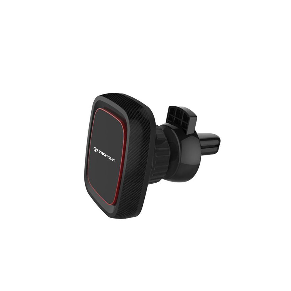 Magnetický držák do auta Techsuit S5, Univerzální, Černý Červený