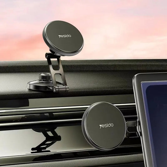 Magnetický držák do auta Yesido C199, Univerzální, Šedý