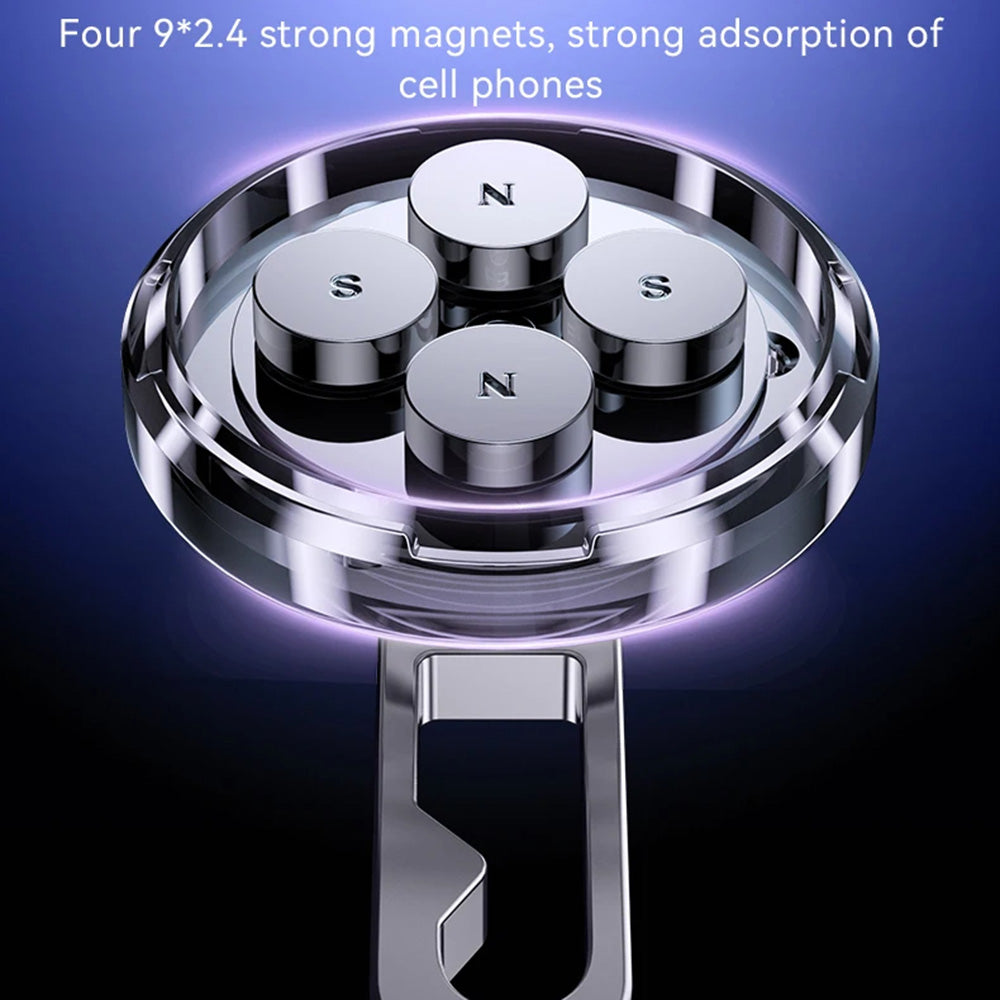 Magnetický držák do auta Yesido C210, Univerzální, Černý