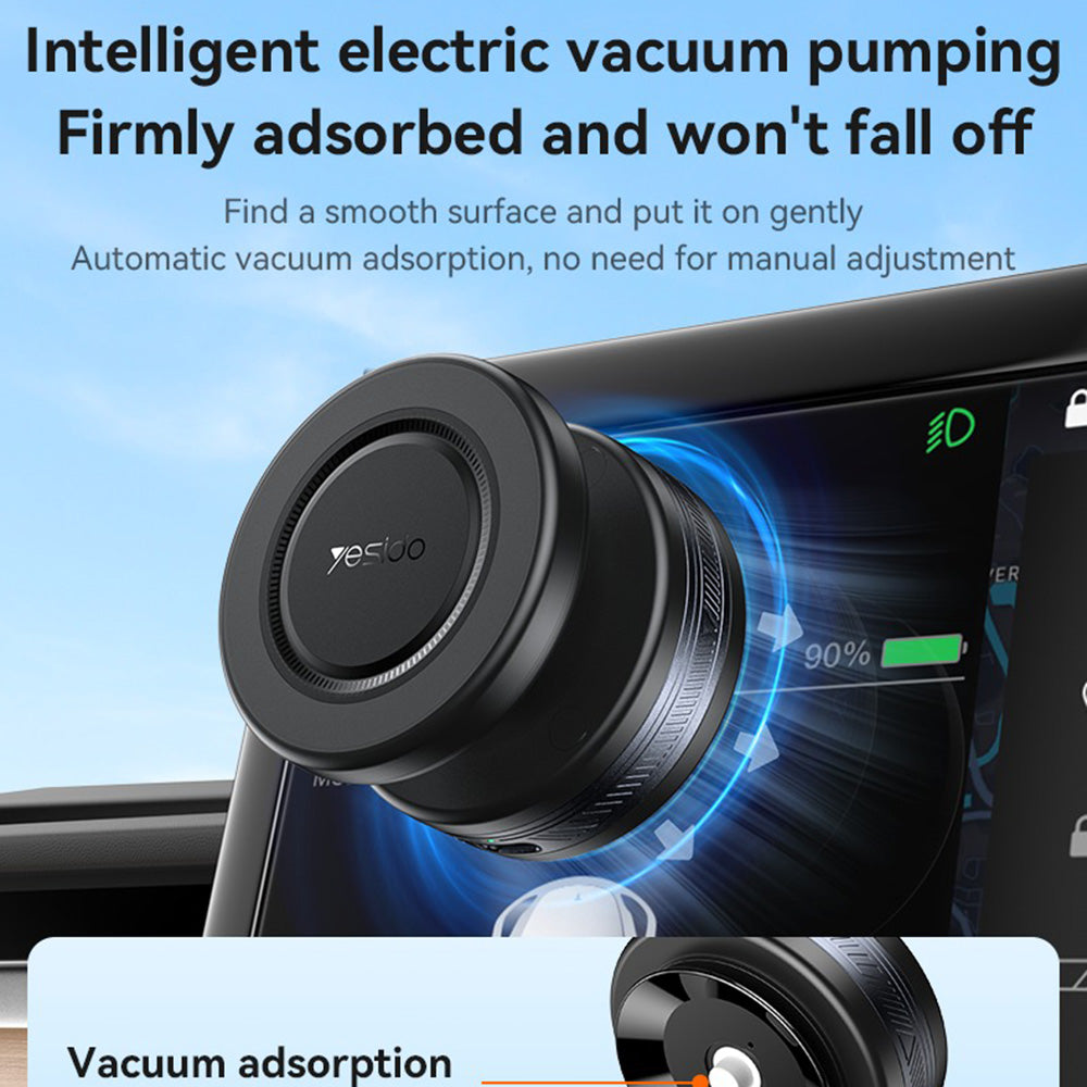 Magnetický Auto Držák Yesido C224, Univerzální, Černý