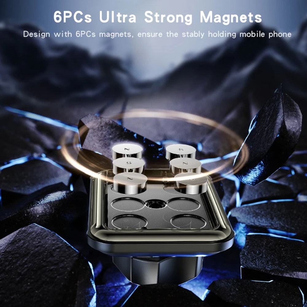 Magnetický držák do auta Yesido C246, Univerzální, Černý