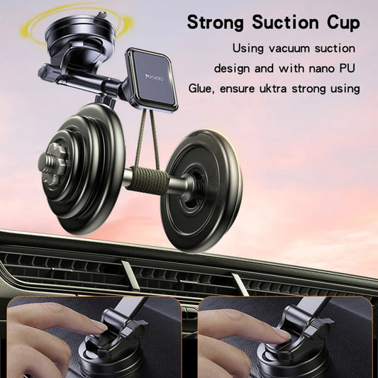 Magnetický držák do auta Yesido C263, Univerzální, Černý