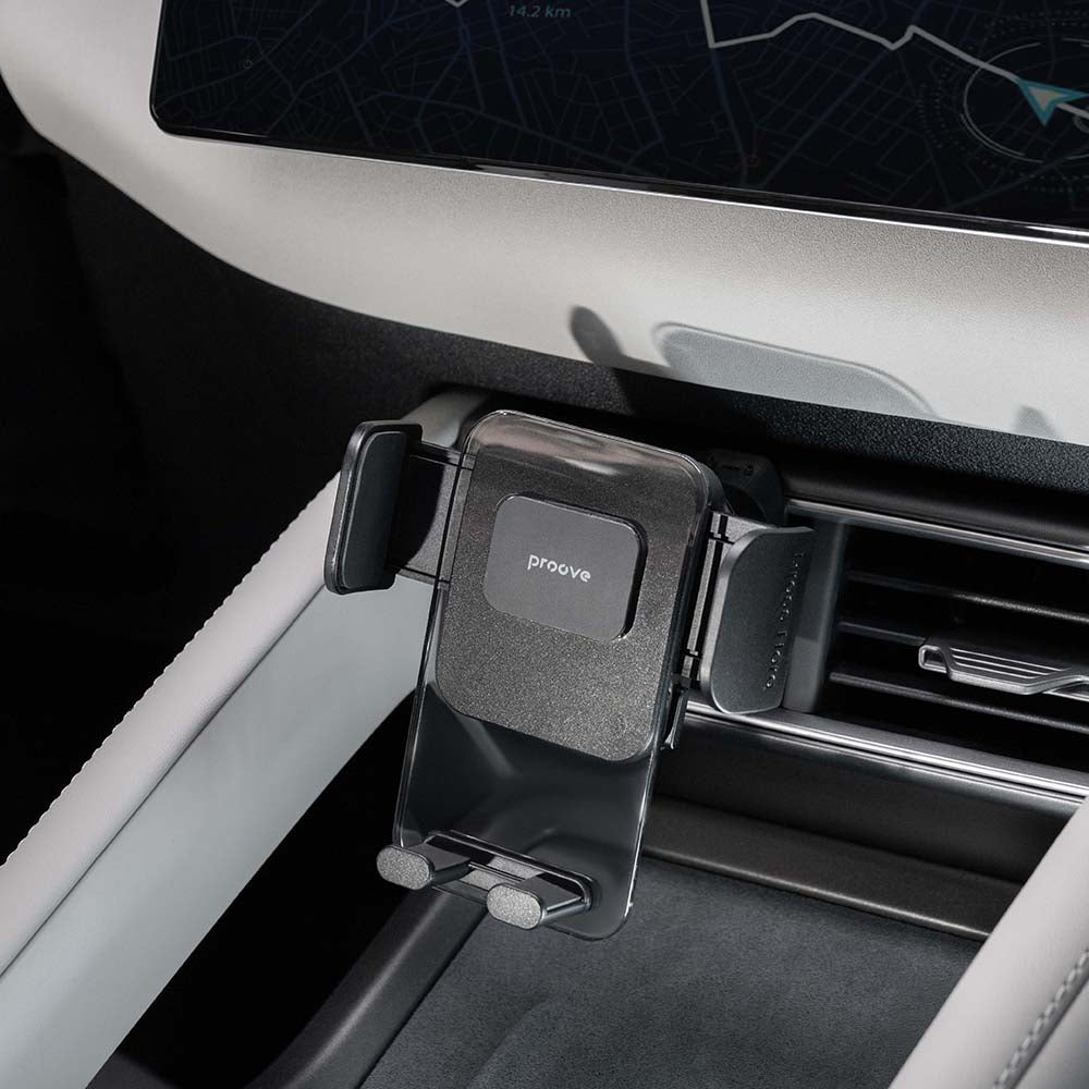 Auto držák Proove Crystal Clamp Plus Vent, 4.7inch - 6.9inch, Černý CHCCP0000001