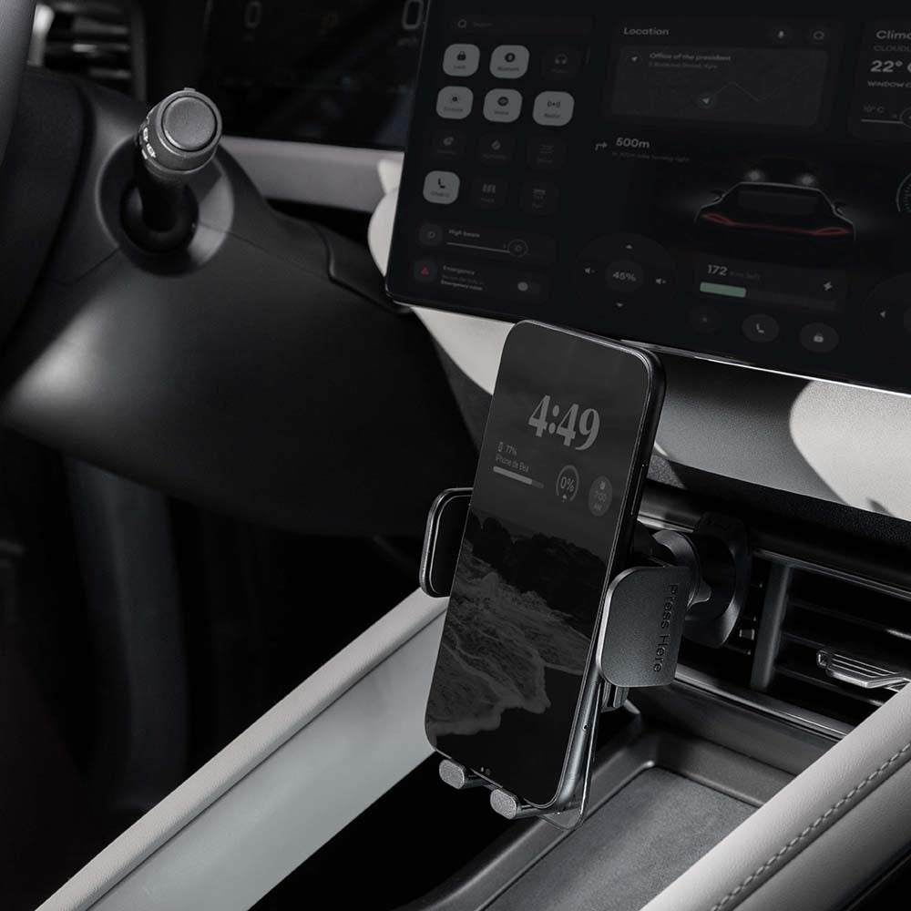 Auto držák Proove Crystal Clamp Plus Vent, 4.7inch - 6.9inch, Černý CHCCP0000001