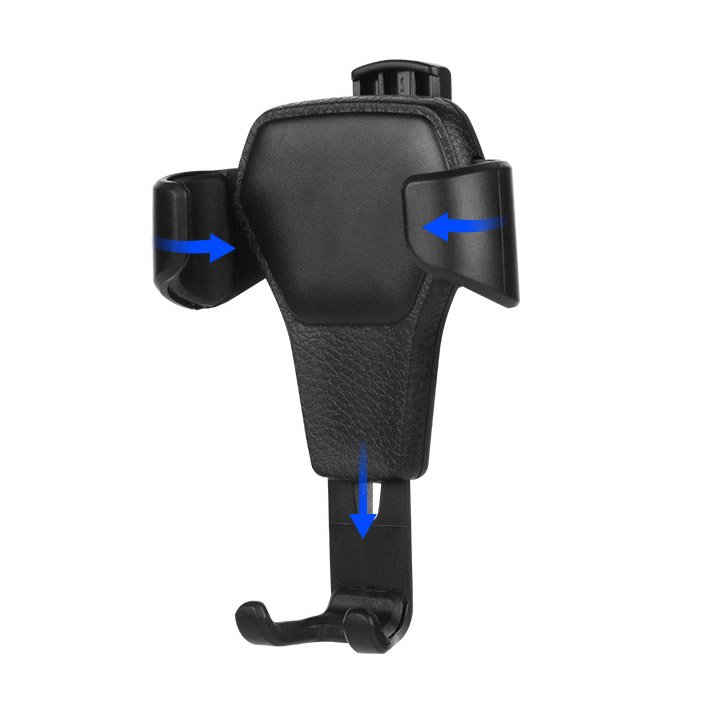 Auto držák Techsuit H01, Univerzální, Černý