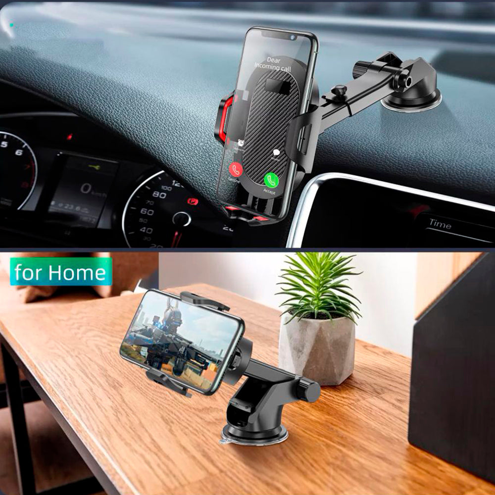 Auto držák Techsuit S113, Univerzální, Černý