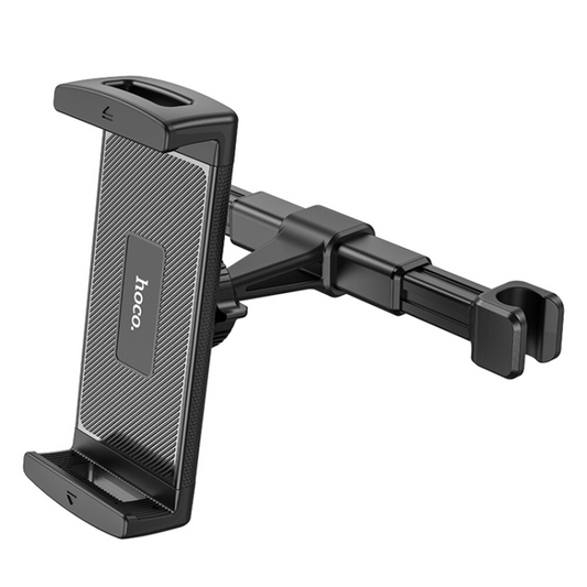 Držák na opěrku hlavy HOCO CA121 pro telefon / tablet, 4.7inch - 10.5inch, černý