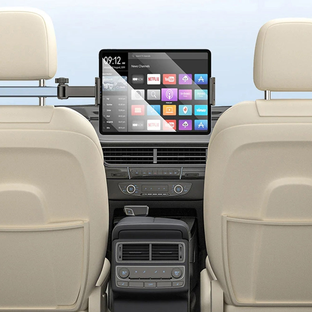 Auto držák na opěrku hlavy Yesido C294 pro telefon / tablet, 4,7 palce - 13 palců, černý