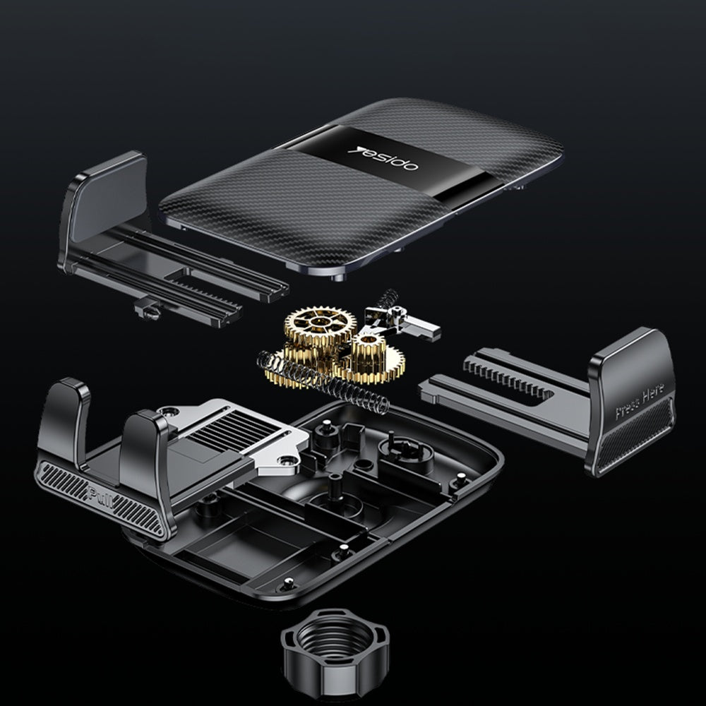 Auto držák Yesido C251, 4.8inch - 7.2inch, Černý