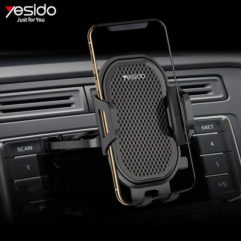 Auto držák Yesido C84, 4.7inch - 7.4inch, Černý