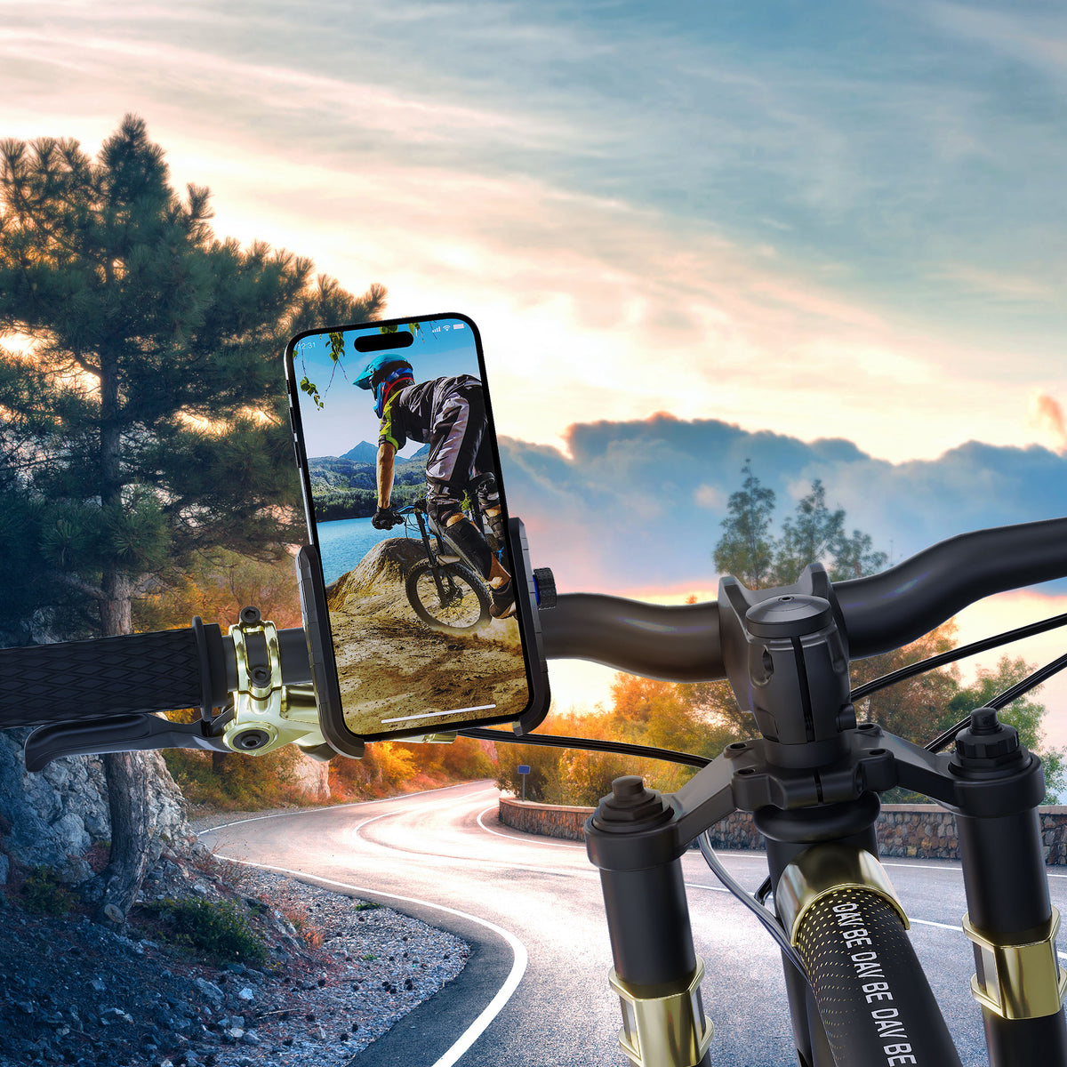 Stojan na kolo 3MK Steel Bike, univerzální, černý
