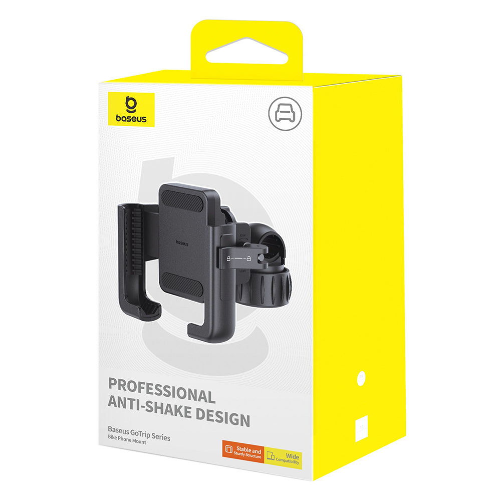 Držák na kolo Baseus GoTrip, 5.7inch - 7.2inch, Černý C40572301111-00