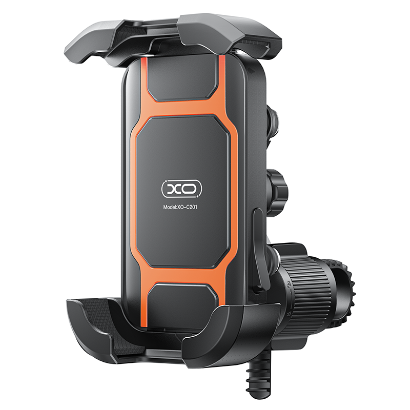 Držák na kolo a motocykl XO Design C201, 4,5 palce - 7 palců, černo-oranžový