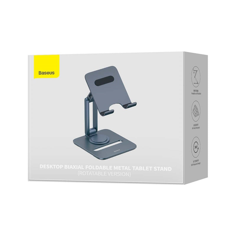 Stojan na stůl Baseus Biaxial pro telefon / tablet, univerzální, tmavě šedý B10431801811-00